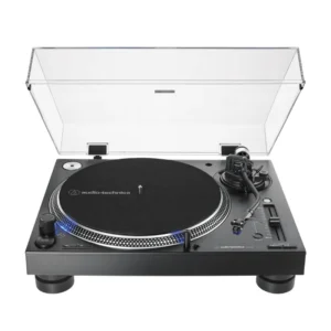 Audio-Technica-AT-LP140XPBKE-Pro-Direct-Drive-Turntable-Top-Front-