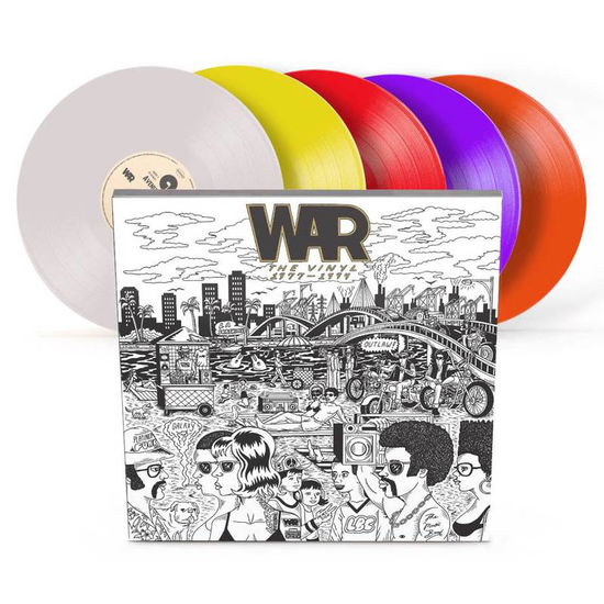 War - The Vinyl 1977-1994 (5lp Colour Vinyl) - War - Black Friday 2024 edition