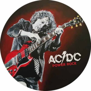 AC/DC - Power Rock / Broadcast (7" Pic Disc) - AC/DC - Picture Disc edition